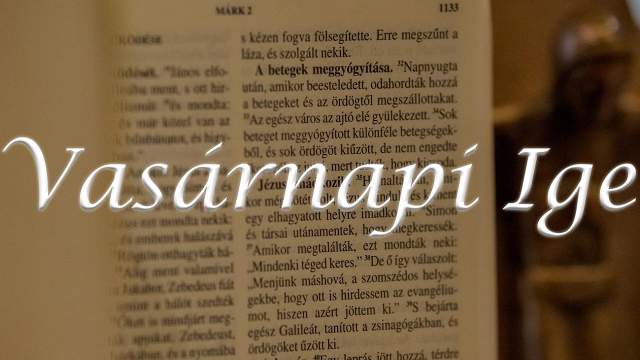 Vasrnapi Ige  - vkzi 15. vasrnap 