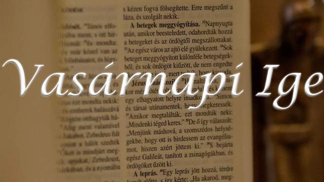 Vasrnapi Ige - Hsvt 3. vasrnapja 