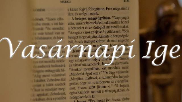 Vasrnapi Ige - Advent 2. vasrnapja 