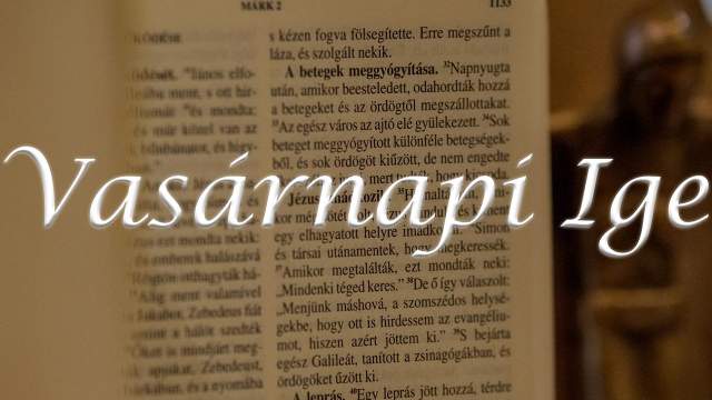 Vasrnapi Ige - Nagybjt 2. vasrnap