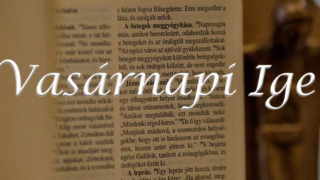 Vasrnapi Ige - Nagybjt 5. vasrnapja 
