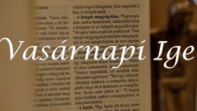 Vasrnapi Ige - Hsvt 5. vasrnapja 